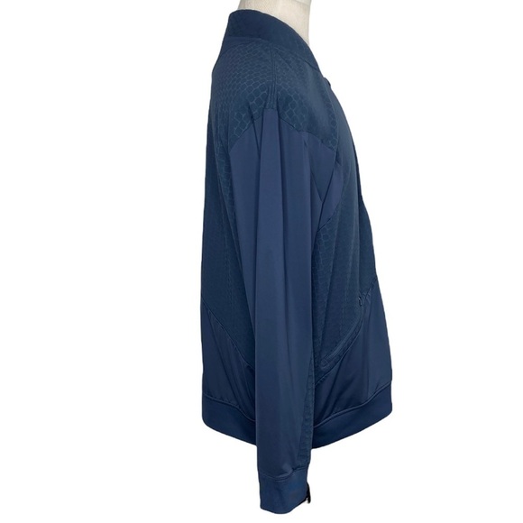 Nike Golf Tour Performance Dri-fit Textured Print Full Zip Jacket - Picture 5 of 11